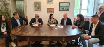 conferenza stampa Montignoso - Ing. Santi di ARPAT